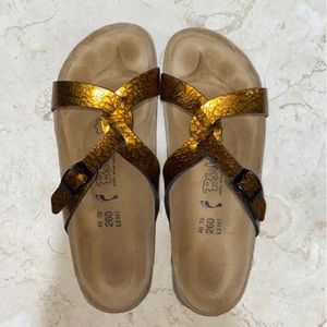 Copper Birki Birkenstock’s